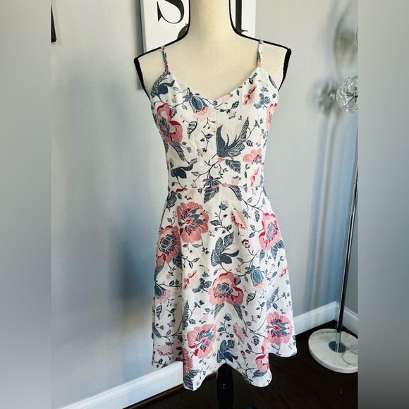 LOFT Outlet Floral Cami Dress - Picture 2 of 11